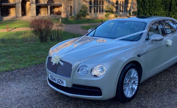 BEA cars Bentley Flying Spur for weddings